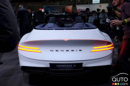 Genesis X Convertible concept - Rear